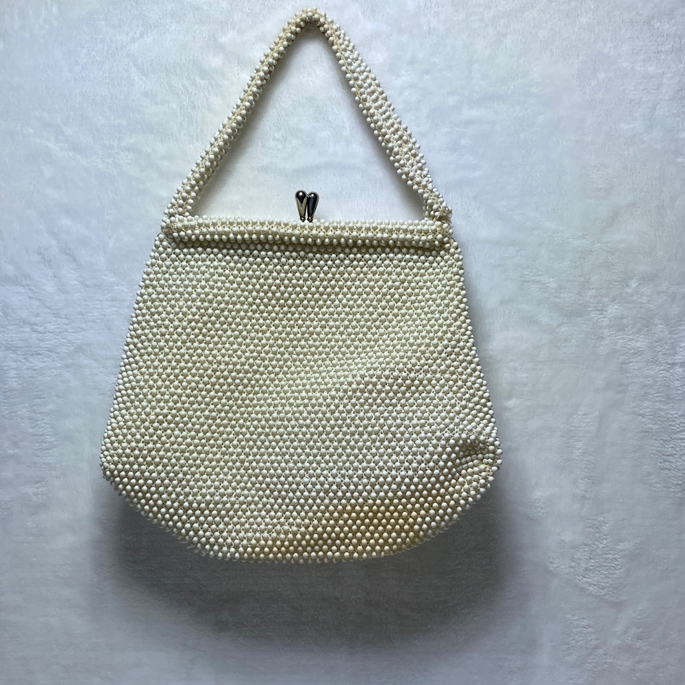 Vintage Beaded Evening‎ Bag Clutch Purse Elegant Formal Wedding Party